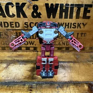 VINTAGE 2004 TRANSFORMERS CYBERTRON SWERVE SCOUT CLASS INCOMPLETE ACTION FIGURE - Picture 1 of 18