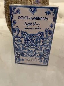 DOLCE & GABANNA LIGHT BLUE SUMMER VIBES EDT 125ML (SPRAY) - Picture 1 of 3