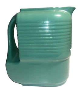 Jarra refrigerador HALL China verde Art Deco sin tapa para Westinghouse vintage - Imagen 1 de 5
