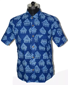 Fancy Shirts Loungewear, Homewear Shirts Top Shirt Solid Indian Shirts Cultural - Picture 1 of 6