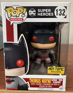 Funko Pop! Heroes #132 "THOMAS WAYNE" Batman from Flashpoint Hot Topic Exclusive - Picture 1 of 11