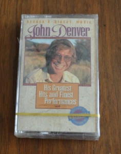 John Denver Cassette Tape Readers Digest His Greatest Hits Music NOS SEALED! - Imagen 1 de 4