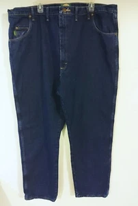 Cabela's Men's Flannel Lined jeans outdoor winter pants Size 48x32 100% Cotton - Picture 1 of 9