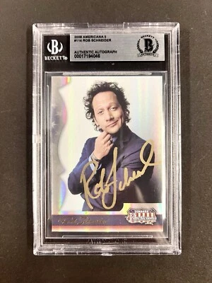2008 AMERICANA II #114 ROB SCHNEIDER AUTO BCG - Autographed Signed - Image 1 of 2
