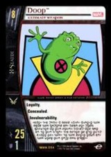 VS System: Doop, Ultimate Weapon [Played] Marvel Knights TCG CCG Classic Marvel 