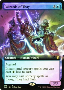 Arte extendido Magic The Gathering Foil Wizards of Thay - Commander Legends: Battle for Baldur's - Imagen 1 de 1