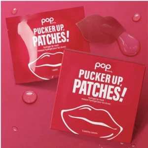 2X Pop Beauty Lip Masks Pucker Up, Patches! 5 Patches In Each Pack - Picture 1 of 2