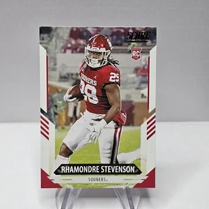 2021 Score 386 Rhamondre Stevenson RC Oklahoma Sooners Football Card - Picture 1 of 2