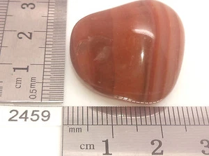 Agate rouge 10g pierre roulée mineraux lithotherapie reiki collection esoterisme - Imagen 1 de 2