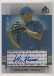 2004 SP Prospects Auto Draft Picks /575 Josh Johnson Joshua Johnson #358 Auto