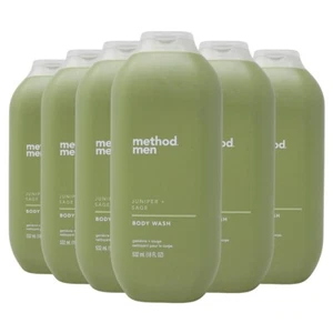 Method Lavaggio Corpo Uomo, Ginepro + Salvia, Senza Parabeni e Ftalati, 18 Oz (Confezione da 6) - Foto 1 di 3