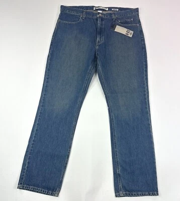 Jeans masculino Harley Davidson HD bootcut 50x34 azul escuro lavagem denim 100% algodão - Imagem 1 de 4