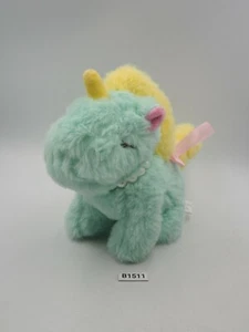 Yumemiru Unicorn B1511 YELL Plush 5" Stuffed Toy Doll Japan - Picture 1 of 9