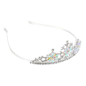  Children's Crown Headband Bridal Hair Tiara Elegant Fashion Issue Card