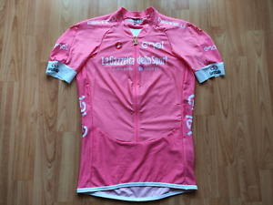 Castelli Giro d'Italia 2018 Pink SS Cycling Jersey Trophy with zipper pull S NEW