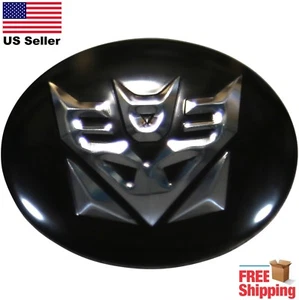 DOME SHAPE 3D Metal Transformers Decepticons Auto Sticker Decal Emblem 2.20" - Picture 1 of 3