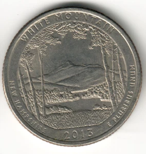 USA - 2013P - Washington ¼ Dollar - White Mountain - Low Mintage - #10434 - Picture 1 of 2