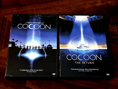Cocoon (1985) and Cocoon 2 The Return (1988) DVD Bundle Set, Widescreen & Full Foto 1 de 2