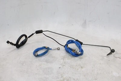 02-05 KAWASAKI ZZR1200 OEM CONJUNTO DE LINHA DE FLUIDO DE MANGUEIRA DE FREIO TRASEIRO DIANTEIRO - Imagem 1 de 4