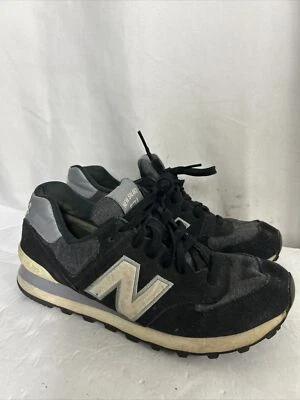 Women's Size 9 New Balance 574 Classic Leather Sneaker Trainer Running Blue - Image 1 of 4