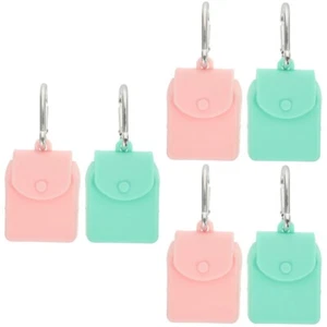  3 Pack Storage Bag Box Miss Travel Small Silicone Pouch Change Purse Coin Mini - Afbeelding 1 van 12