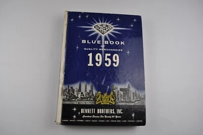 Vintage Bennett Brothers Blue Book of Quality Merchandise 1959 New York Chicago - Image 1 of 4