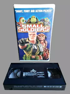 VTG 1998 Dreamsworks Home Entertainment SMALL SOLDIERS VHS Video Tape Clamshell - Imagen 1 de 13