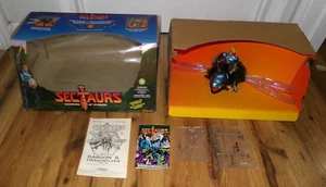 *READ* Vintage 1984 Coleco Sectaurs Warriors of Symbion Dargon and Dragonflyer - Picture 1 of 17