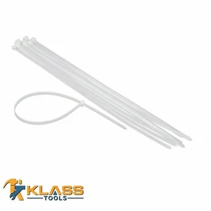 14-1/2" x 7,6 mm Schwerlast weiß Zip Binder, Kabelbinder - Bild 1 von 1