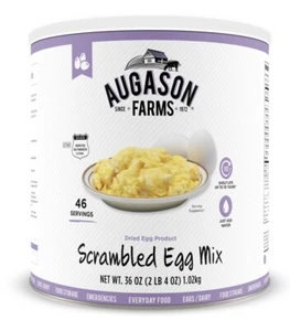 Augason Farms Scrambled Egg Mix Emergency Survival Food 2 lbs 4 oz No.10 Can NEW - Picture 1 of 9