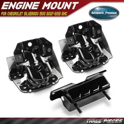 3x Montaje de motor y transmisión para Chevrolet Silverado 1500 2007-2013 GMC Foto 1 de 4