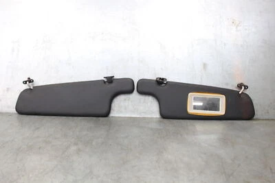 76-89 BMW 633CSI 635CSI E24 OEM Interior Parasol Negro Par Vinilo LM06 Foto 1 de 4