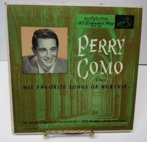 45 RPM 7" Schallplatte Perry Como seine Lieblingslieder der Anbetung RCA Victor EPA 293 - Bild 1 von 7