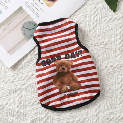 Pet Dog Clothes Puppy TShirt Clothing For Small Dogs Puppy Chihuahua Vest Plaid_ - Image 1 of 4