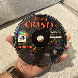 CAPCOM Dino Crisis Demo Disc OG Sony Playstation 1999 Good Condition **untested* - Picture 1 of 2