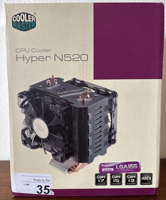 Sistema de refrigeración CPU COOLERMASTER HYPER N520 Foto 1 de 4