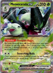SV02: Paldea Evolved #015/193 Meowscarada ex - Bild 1 von 2