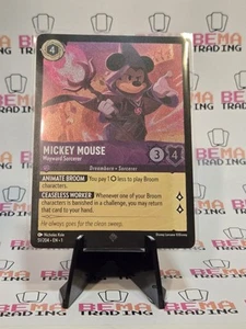 Mickey Mouse - Wayward Sorcerer 51/204 The First Chapter Cold Foil - Picture 1 of 1