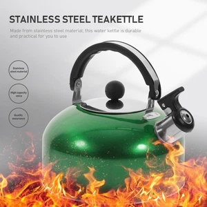 Chirping Kettle Travel Stainless Steel Stove Safe Teapots - Picture 1 of 12