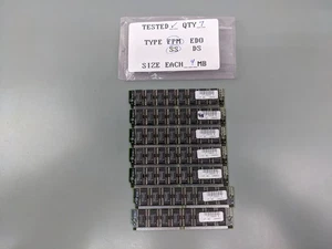 (7) VisionTek 4MB FPM SIMMs, 72-polige RAM Speichersticks (28MB insgesamt) VT15020.6 - Bild 1 von 5