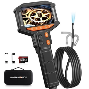 Two-Way Articulating Borescope Camera with Light: Industrial Endoscope Inspec... - Picture 1 of 8