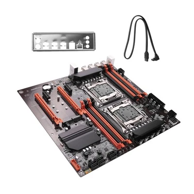 X99-Motherboard LGA 2011-3-UnterstüTzung Dual-CPU DDR4-UnterstüTzung 8X32G-4858 - Bild 1 von 4