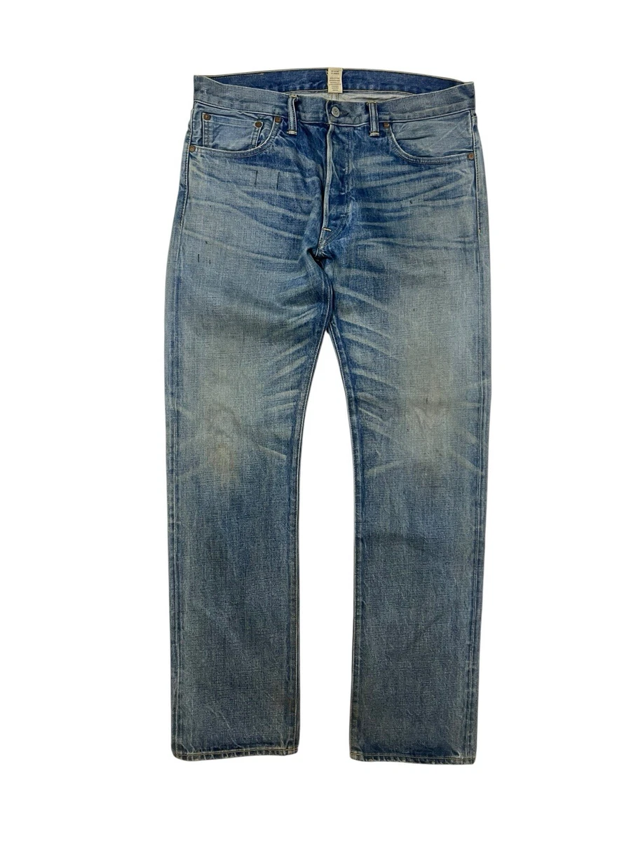 パンツ Double RL Low Straight Selvedge 32 Double RL Denim