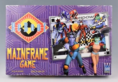 Vintage Crown Games ReBoot Mainframe Board Game 1995 *Complete* - Image 1 of 4