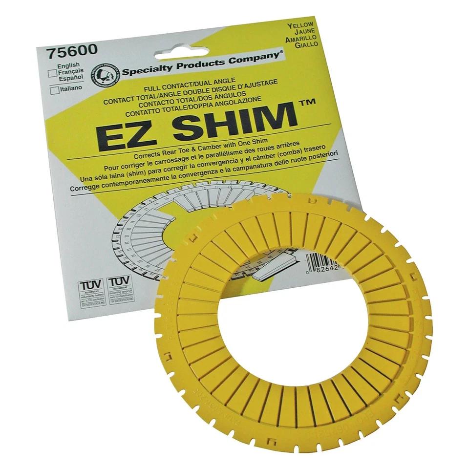 For Toyota Corolla 03-18 EZ Shim Rear Full Contact Alignment Camber/Toe Shim - Изображение 1 из 2