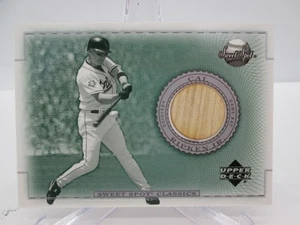 2002 Upper Deck Sweet Spot Classics Cal Ripken Jr Game-Used Bat Card B-CR - Picture 1 of 2