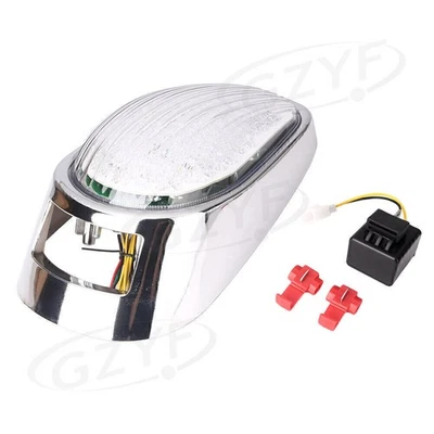 Luz trasera de parada LED transparente señales de giro para Kawasaki Vulcan VN2000 2005 2006 07 Foto 1 de 4