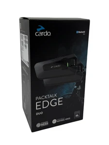 Cardo PACKTALK Edge Duo Kommunikationssystem für Motorradfahrer NEU OVP - Bild 1 von 4