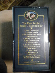 THE FIRST TWELVE LITTLE GOLDEN BOOKS COLLECTOR'S EDITION W/COA BOX LIMITED RARE
