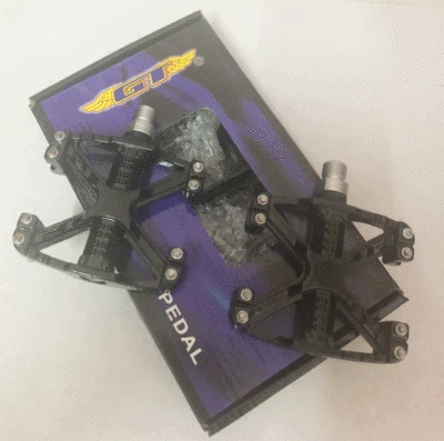 GT MTB/BMX Bicicleta Bicicleta Pedales de Aleación 9/16 Plataforma Plana Freestyle NOS Negro Foto 1 de 4